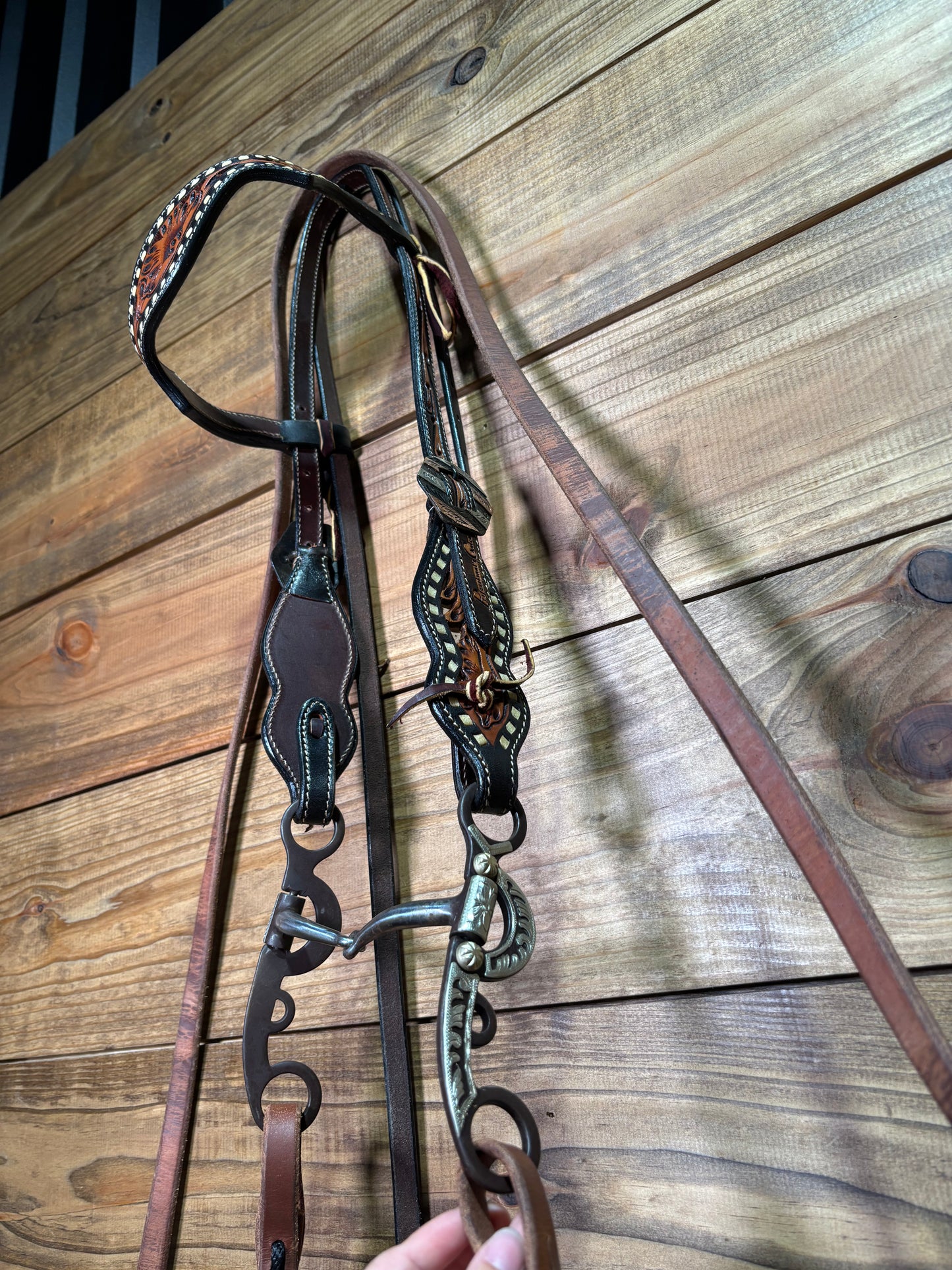 Classic Equine Argentine Snaffle Rig USEDTACK72