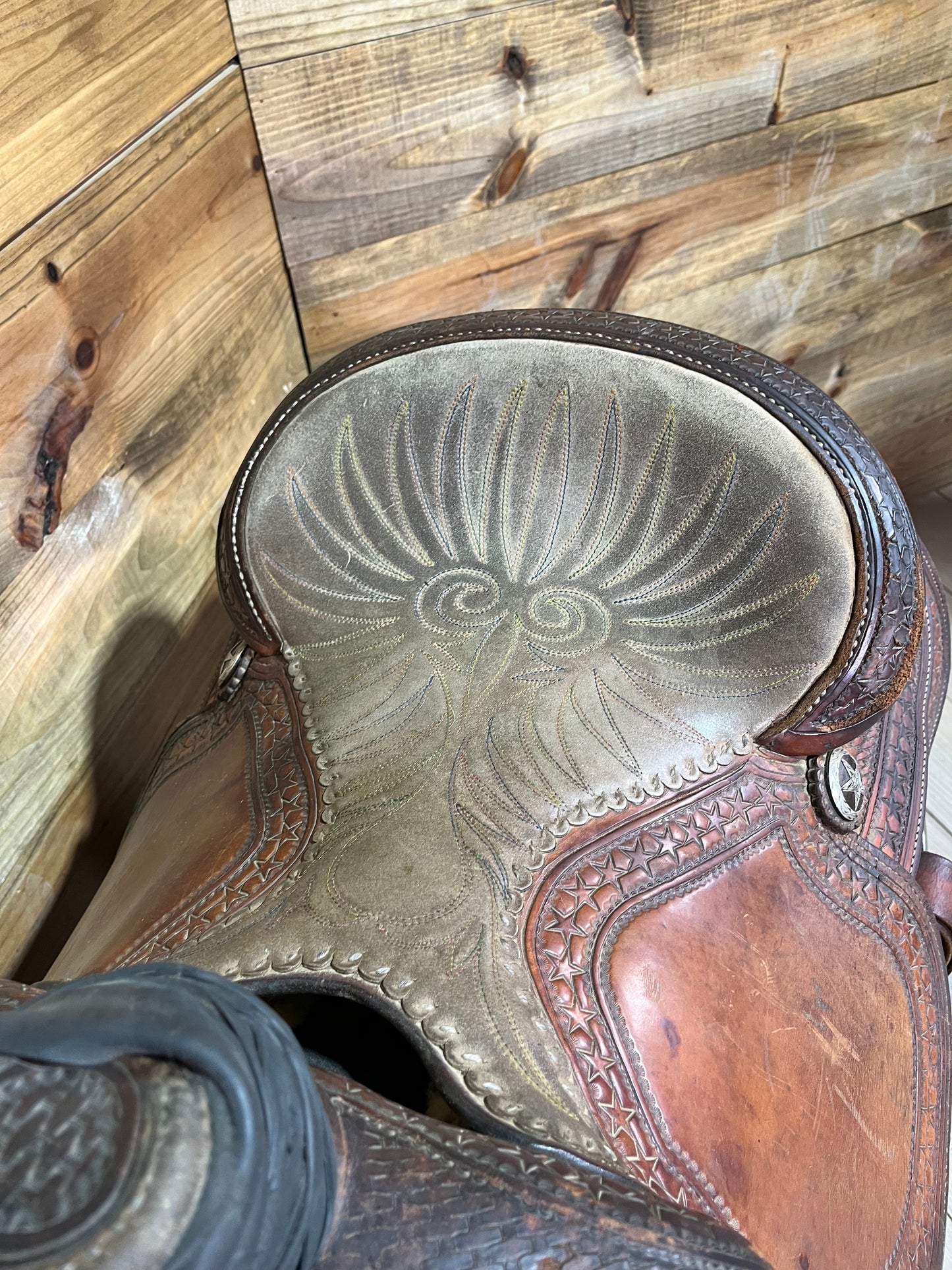 14 1/2” No Stamp Handmade Roper ISUSED2330