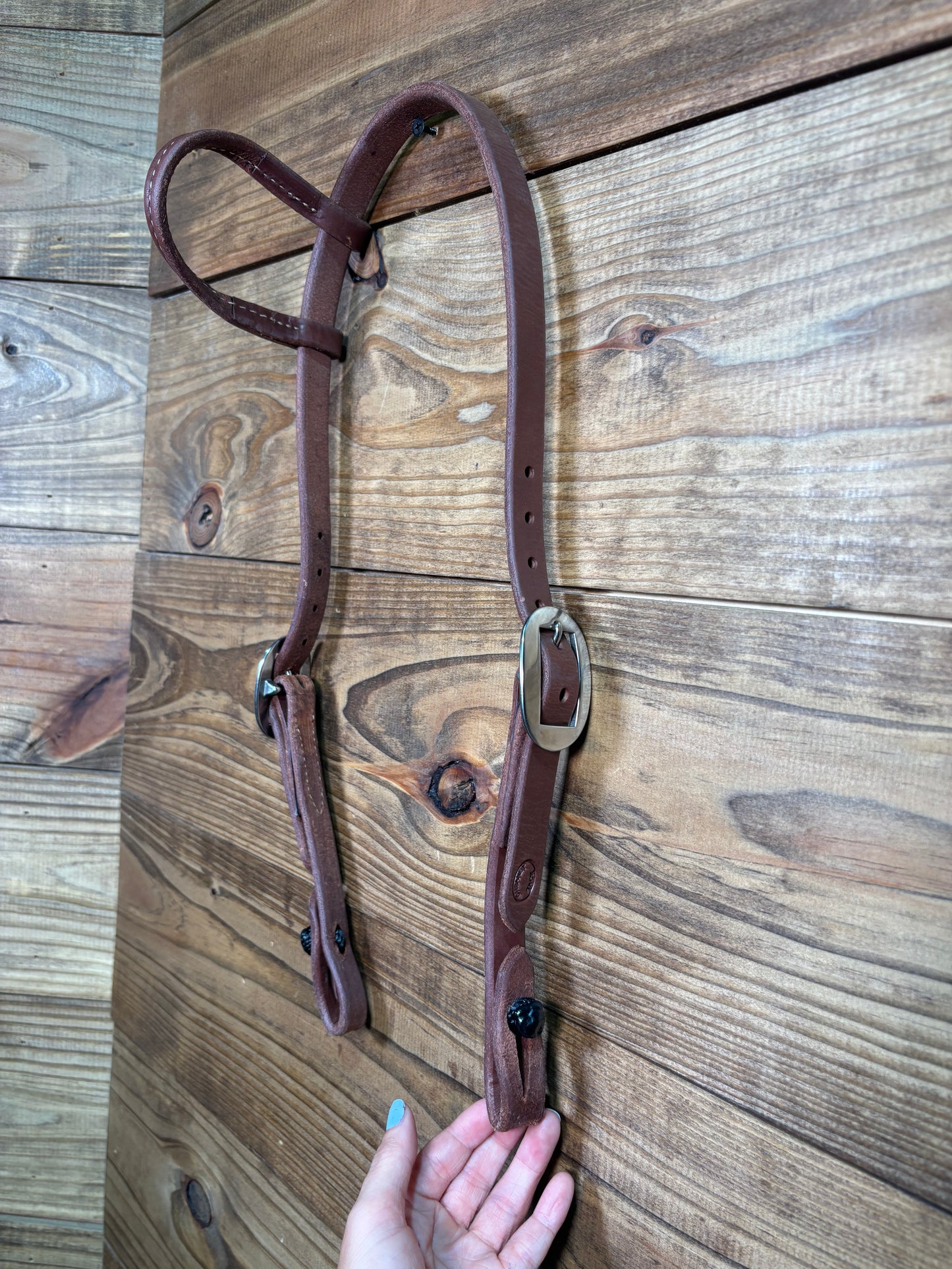 Cheaney 3/4" Quick Change Slide Ear Headstall