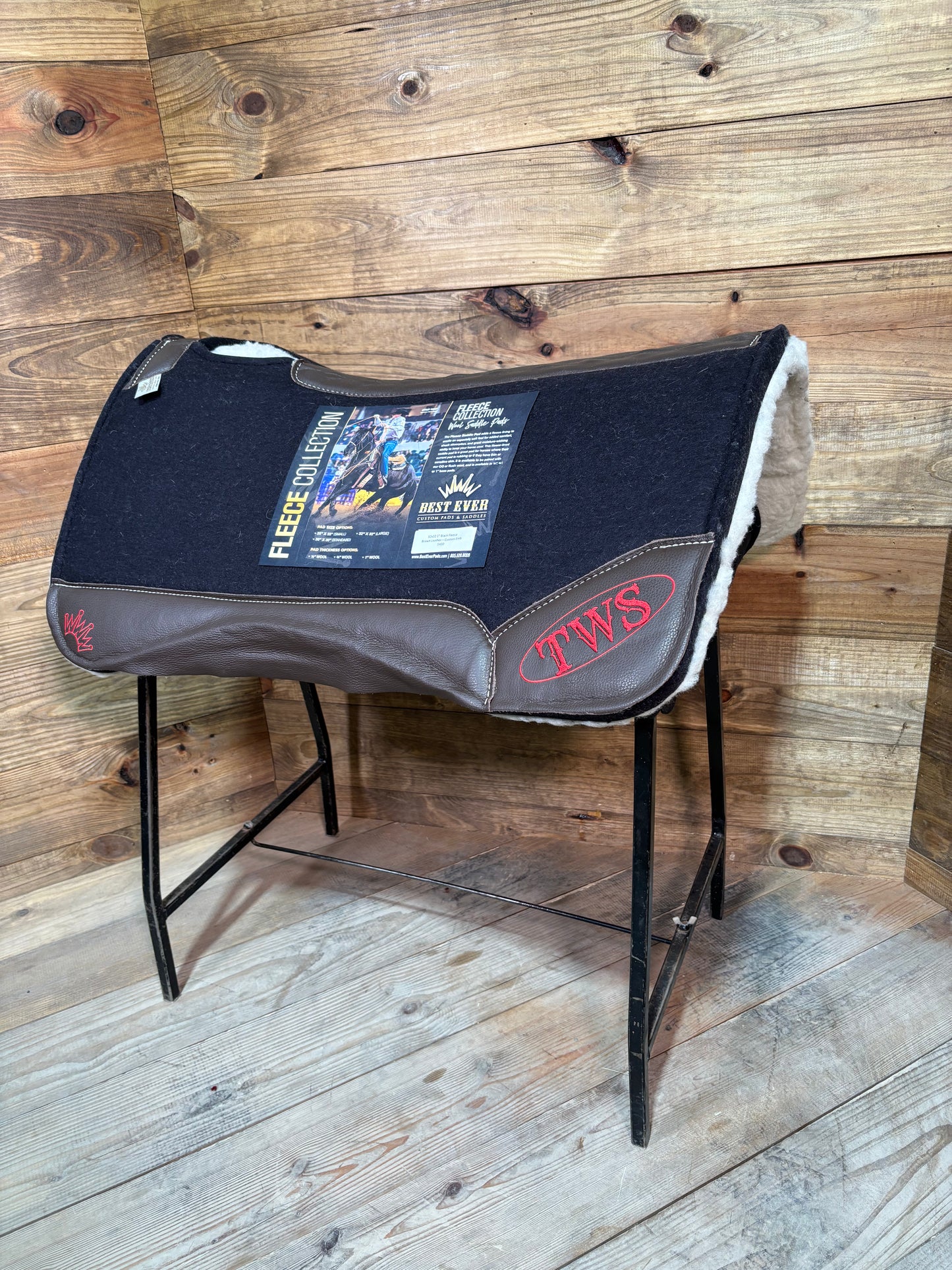 32 Best Ever 32X32 & 1" Black Fleece