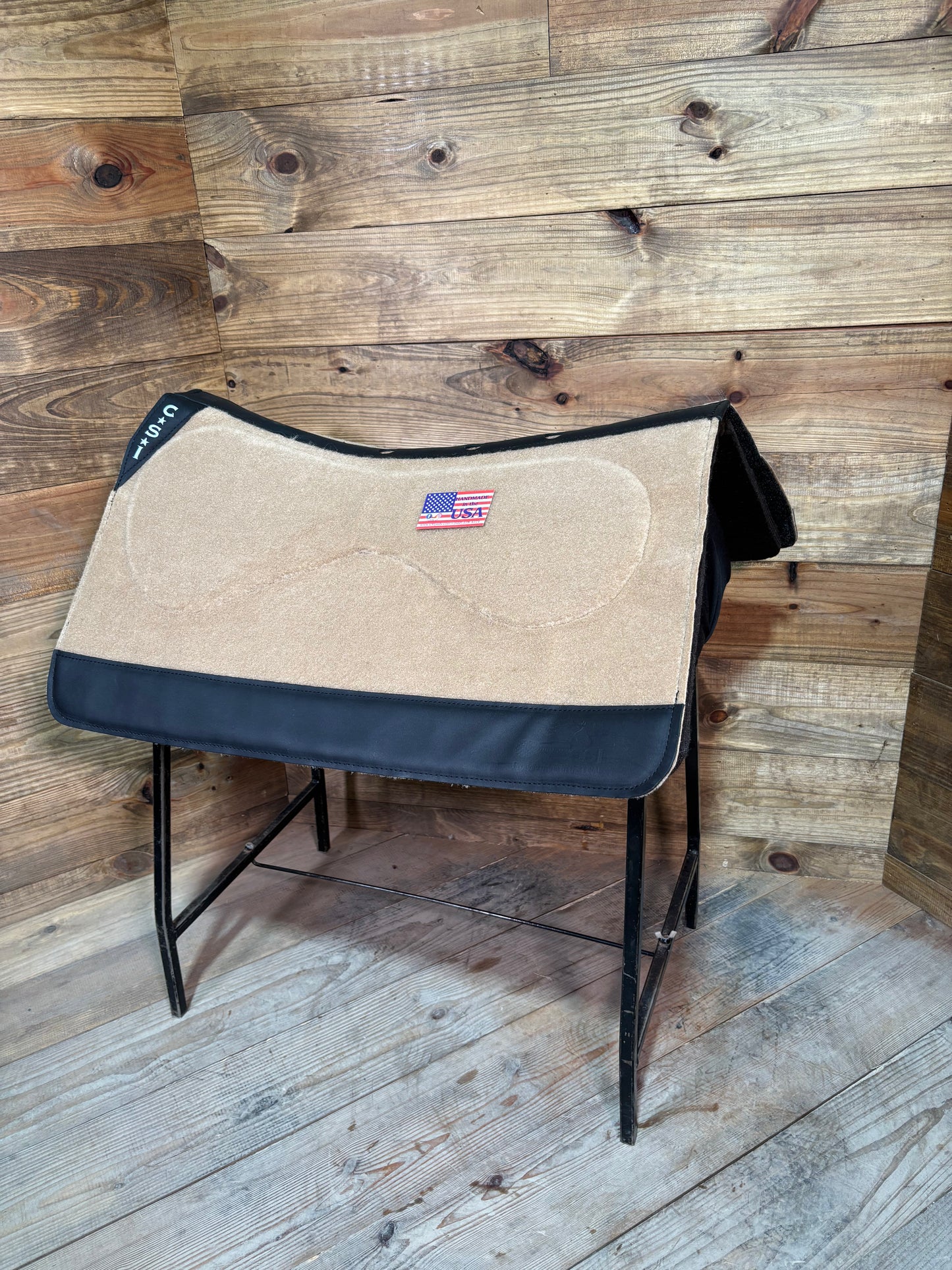 CSI Tan Standard Western Cut Saddle Pad