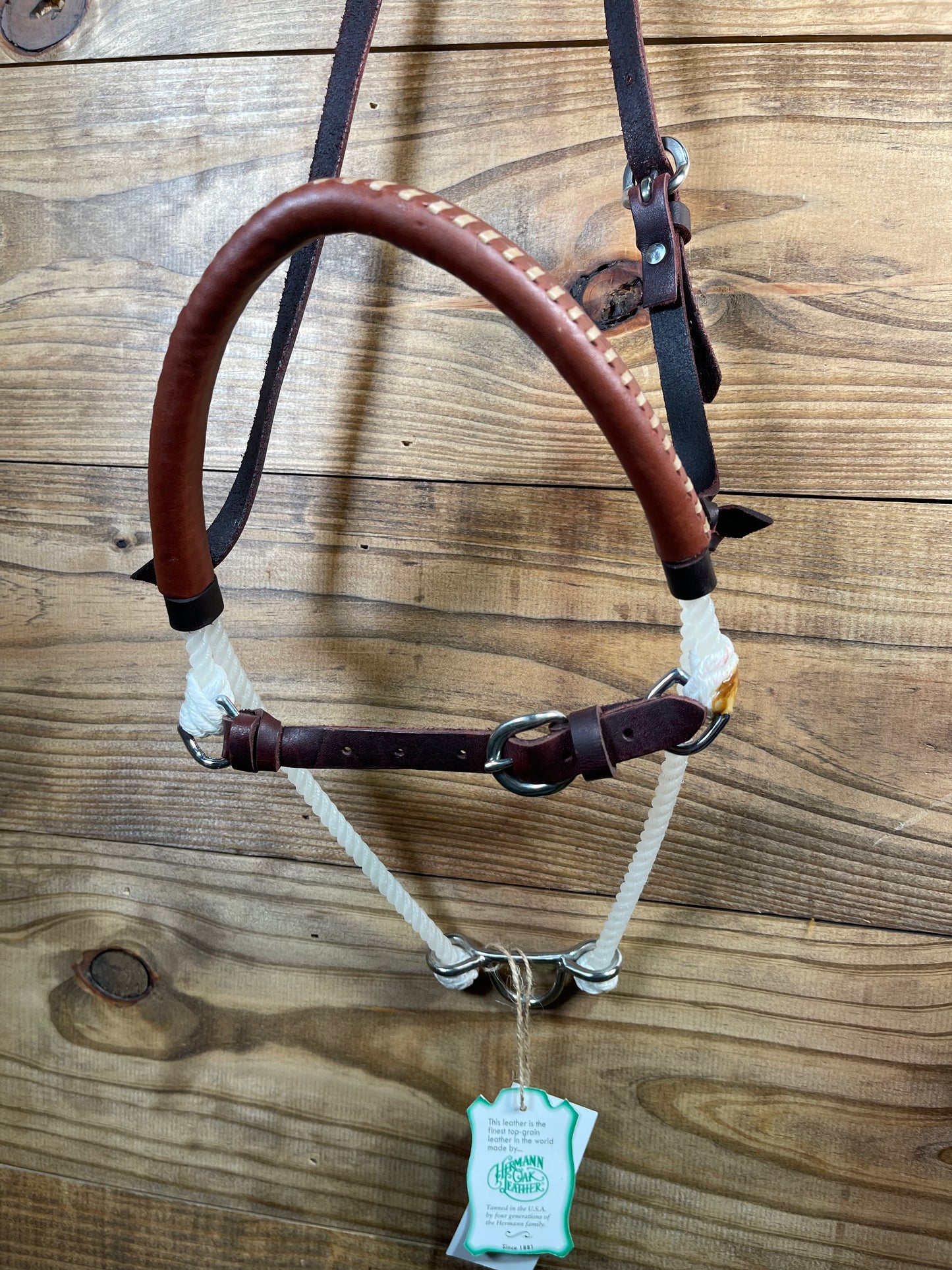 Martin Saddlery Double Rope Cavesson