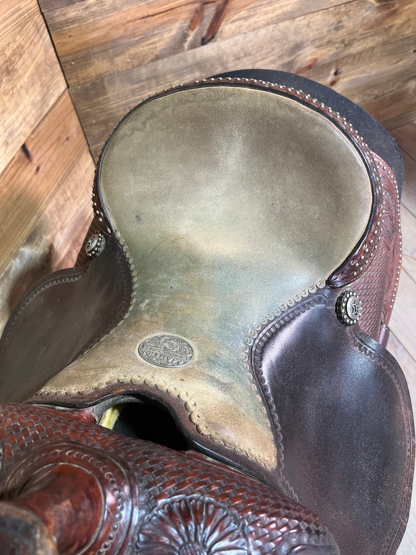 Martin (Sherry Cervi ) Barrel Saddle ISUSED1696