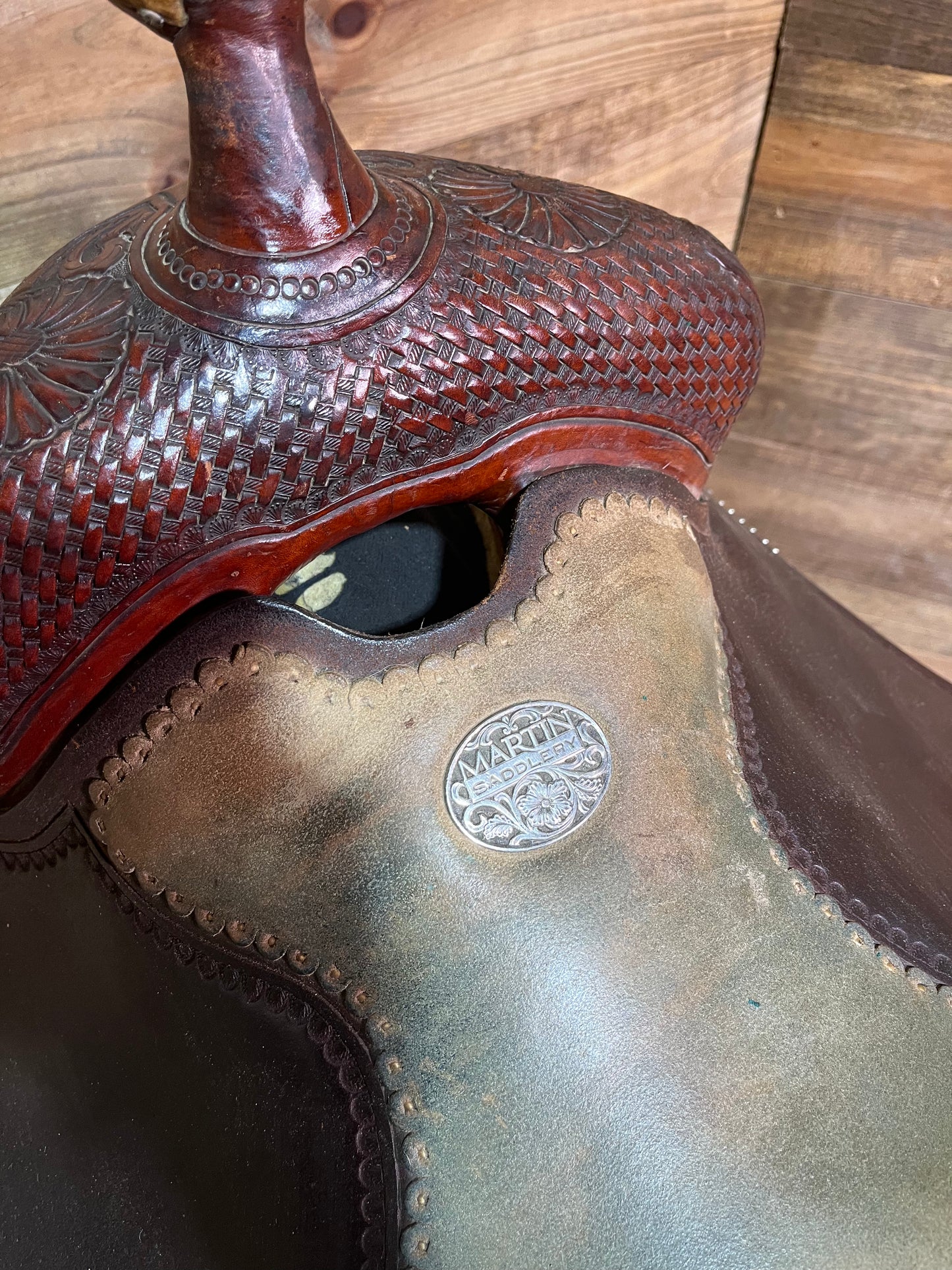 Martin (Sherry Cervi ) Barrel Saddle ISUSED1696