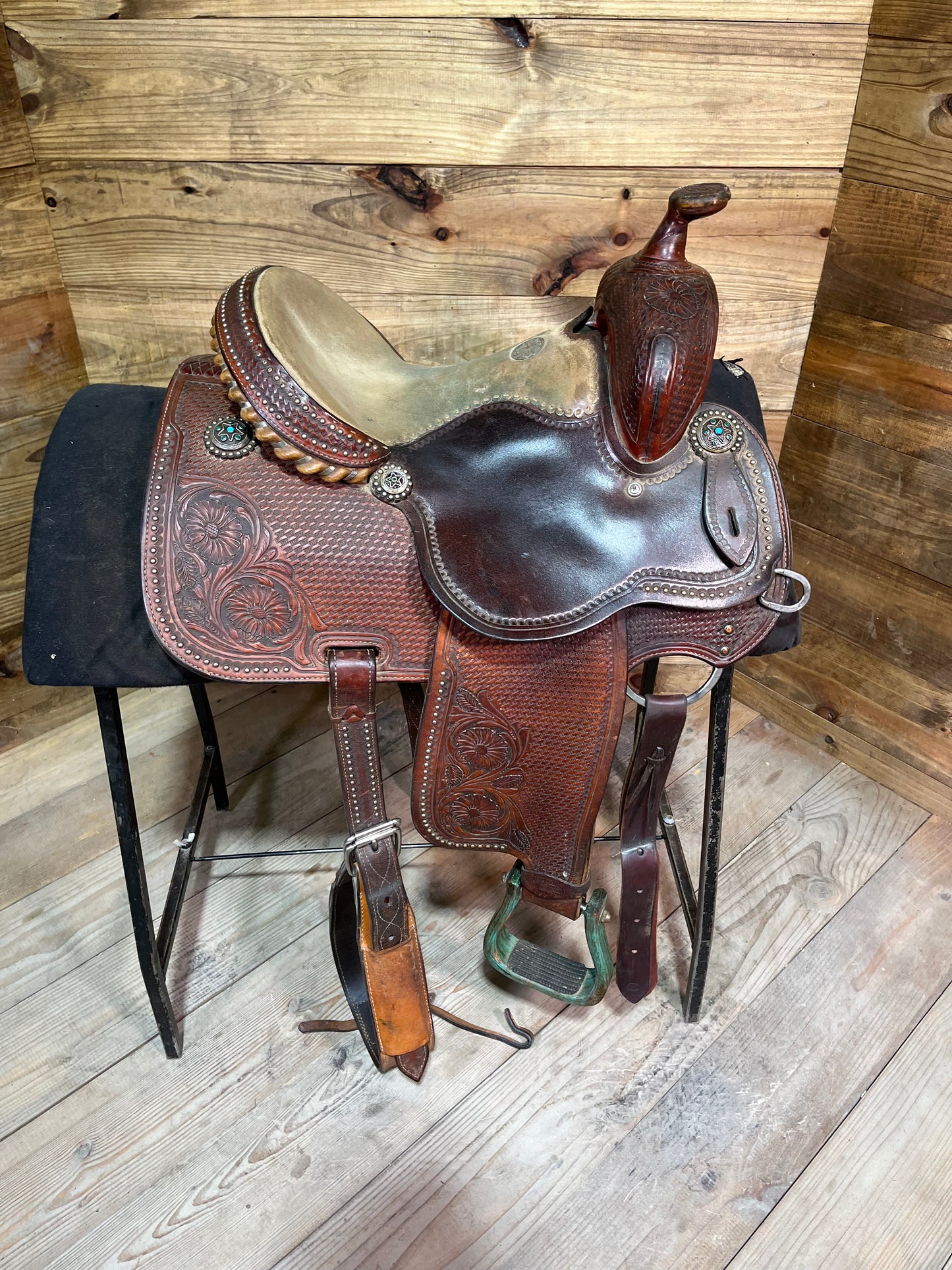 Martin (Sherry Cervi ) Barrel Saddle ISUSED1696