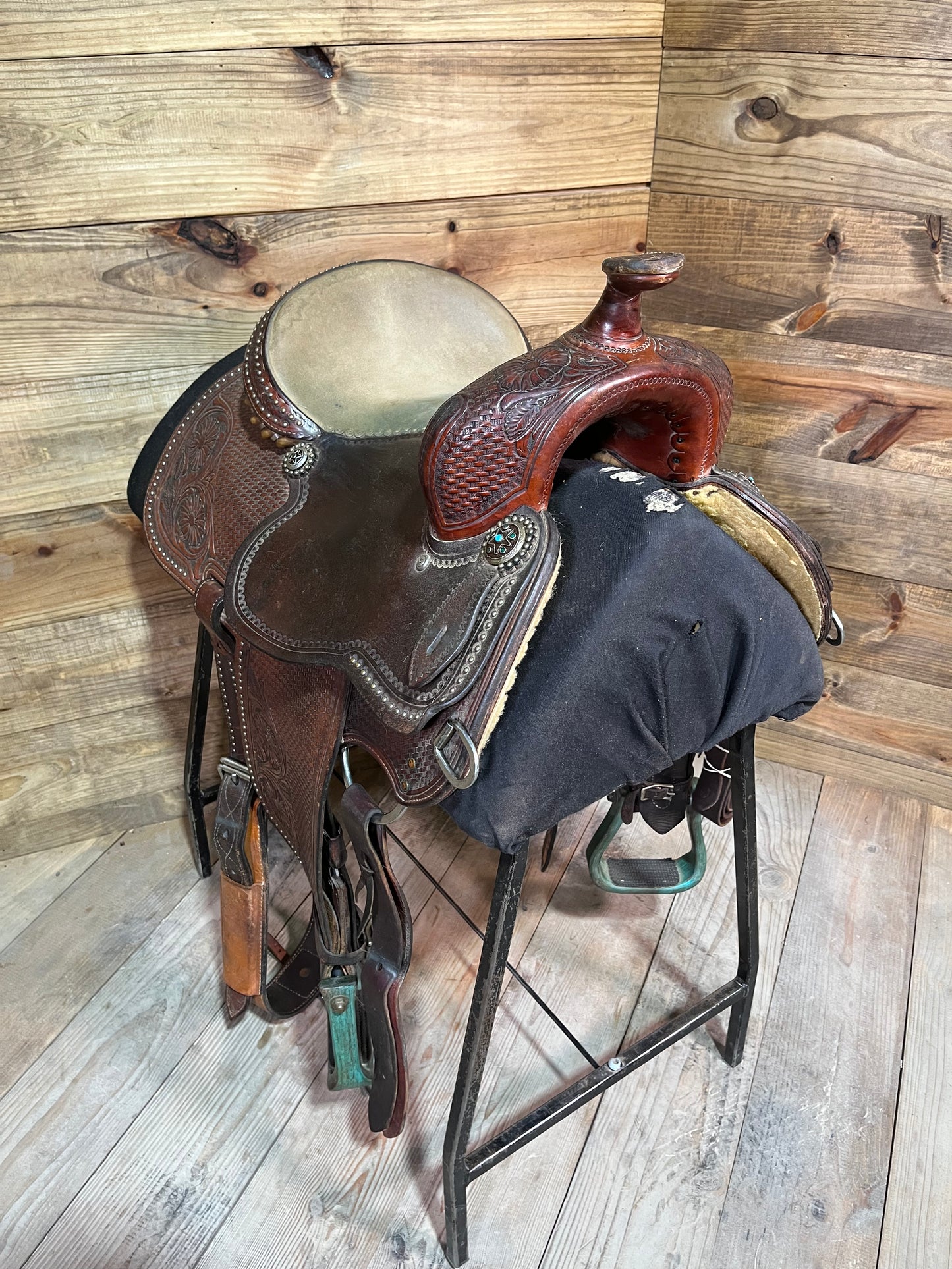 Martin (Sherry Cervi ) Barrel Saddle ISUSED1696