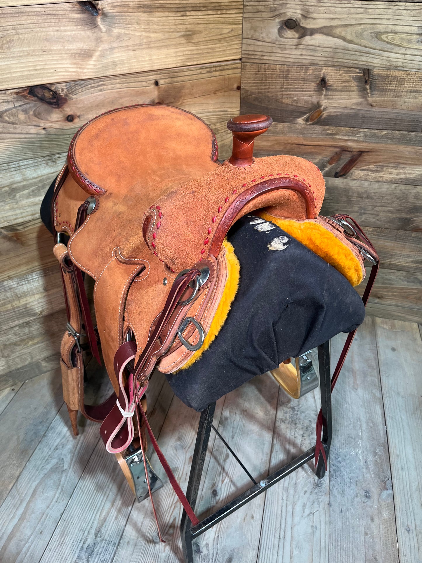 NEW Cowboy Custom Ranch Saddle ISUSED1715