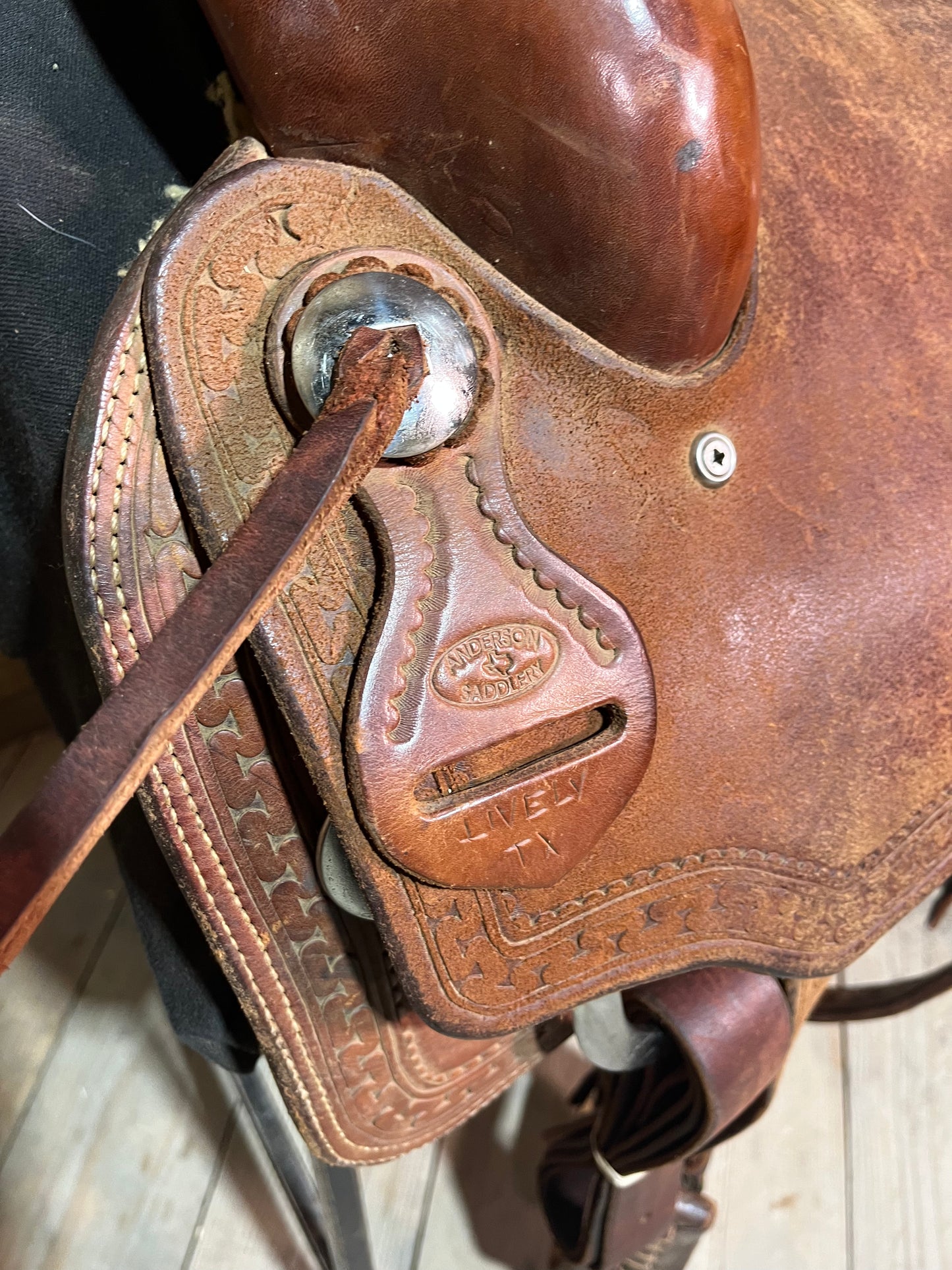 Custom Anderson Saddlery Roper ISUSED1725
