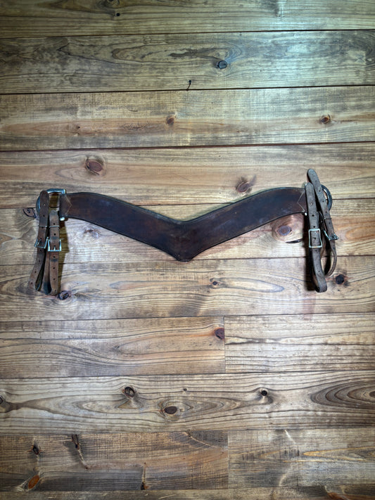 USEDTACK113 4" Martin Saddlery Roughout Tripping Collar