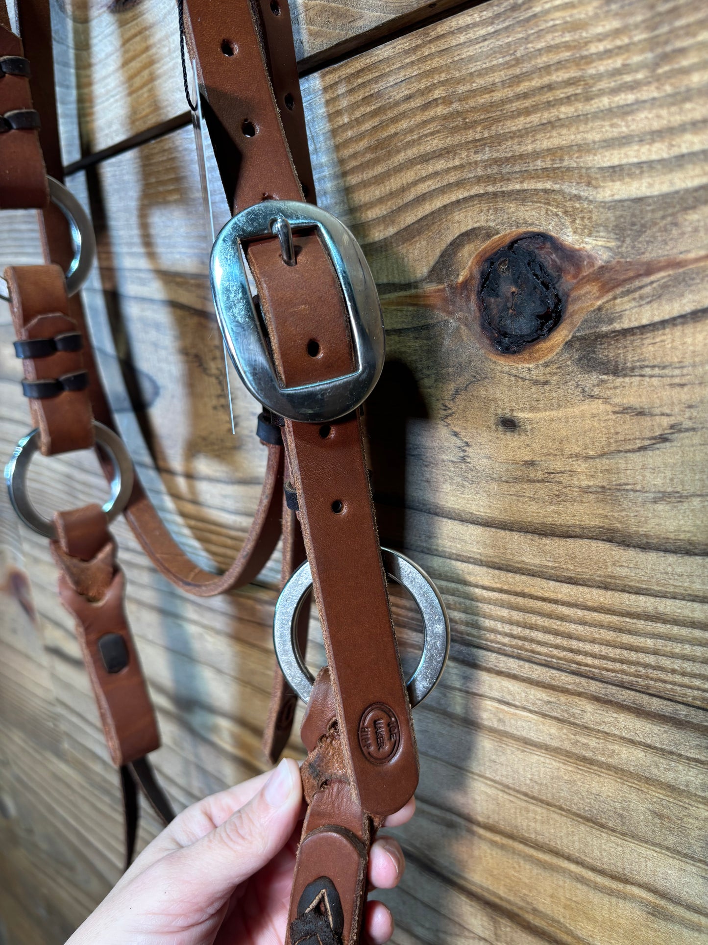 Joe Hipp Browband Headstall w/ Rings #1