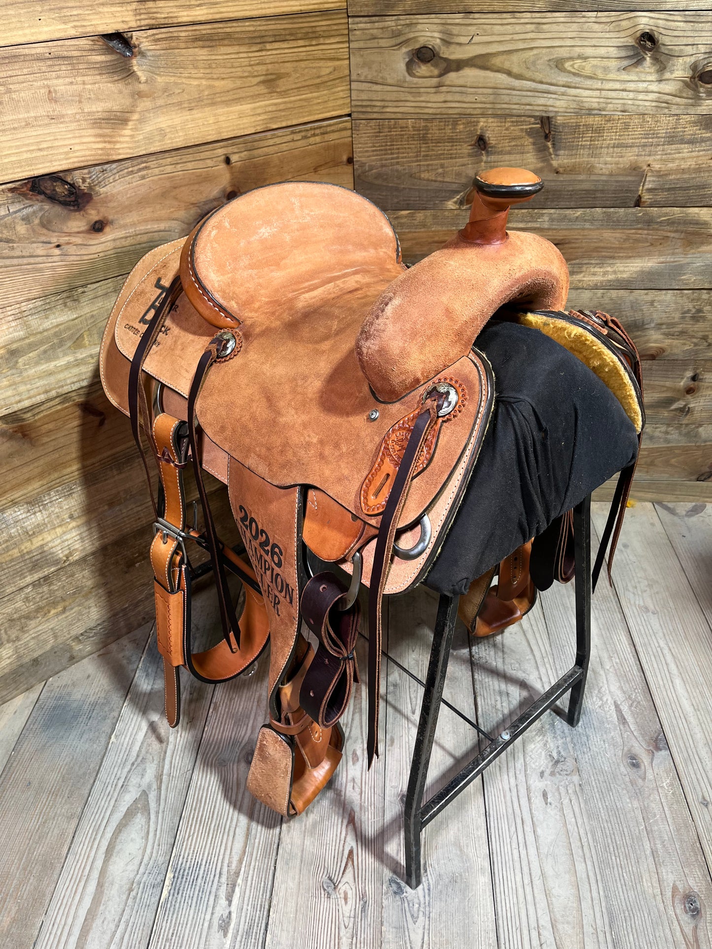15" Lazy "L" Coats Roper ISUSED2394
