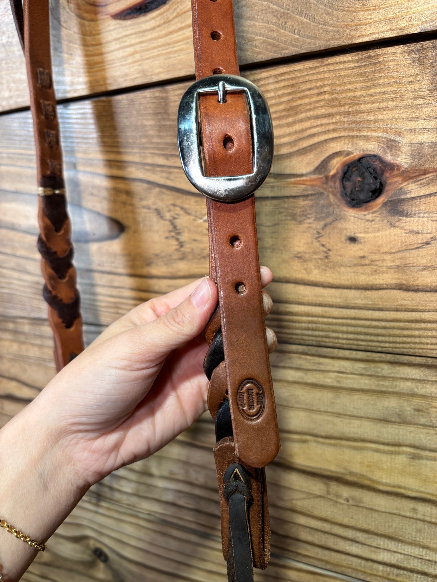 Joe Hipp Blood Knot Side Headstall #2