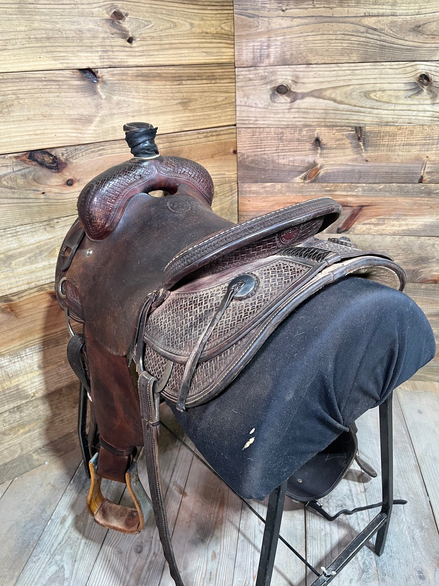 Jeff Smith Ranch Saddle ISUSED1745