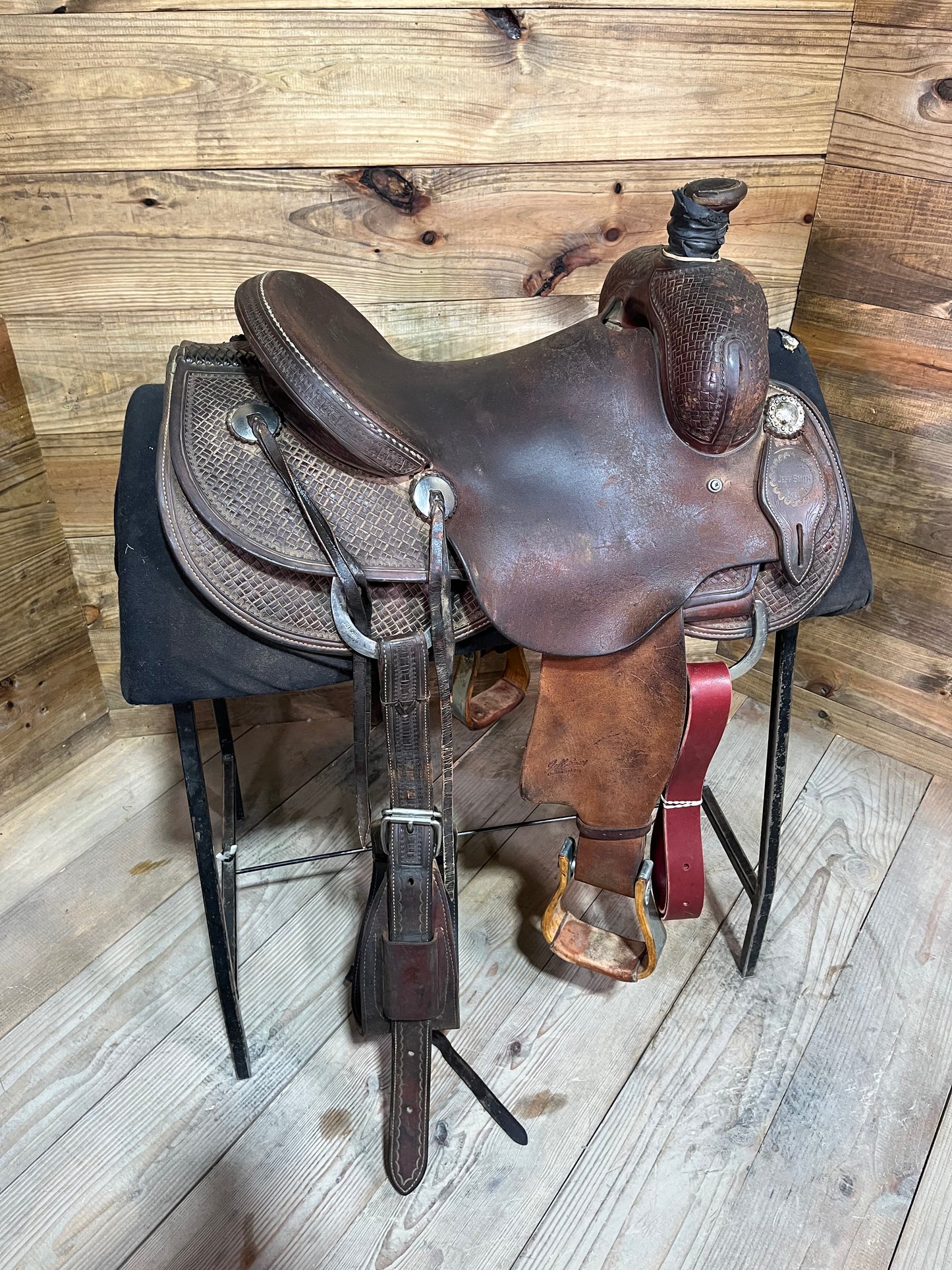 Jeff Smith Ranch Saddle ISUSED1745