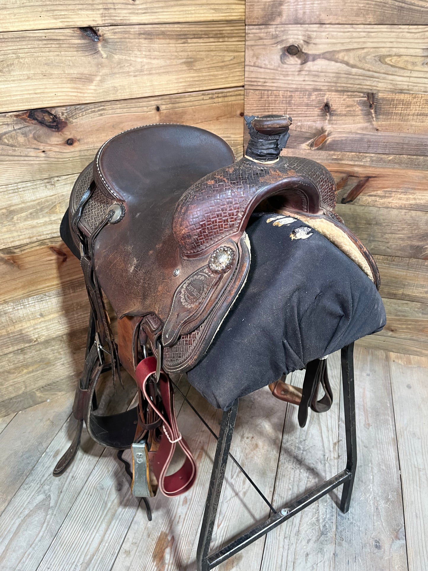 Jeff Smith Ranch Saddle ISUSED1745