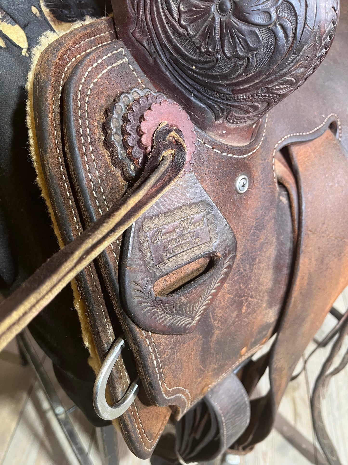 Trent Ward WJ Ranch Saddle ISUSED1776