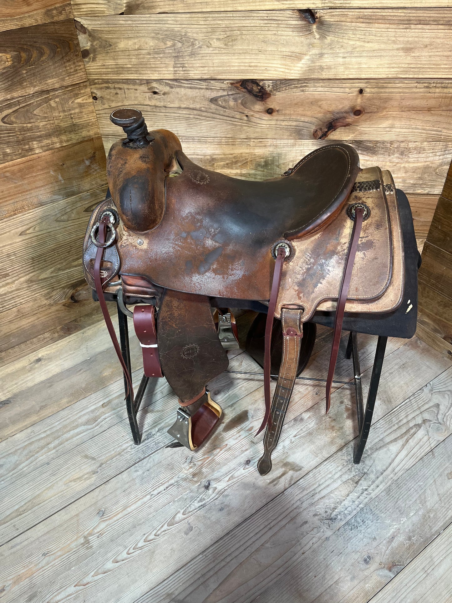 Jeff Smith Ranch Saddle ISUSED1783