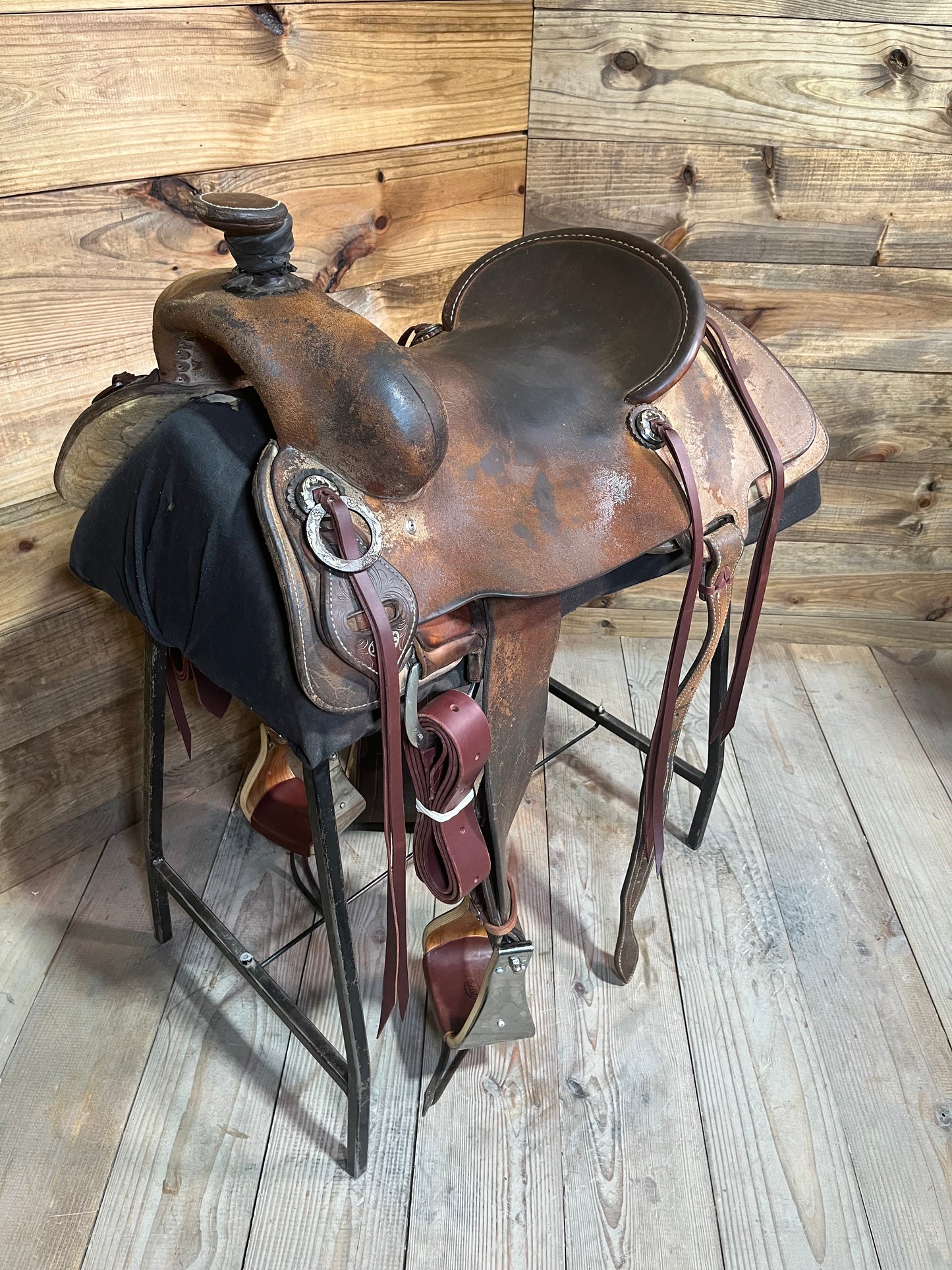 Jeff Smith Ranch Saddle ISUSED1783