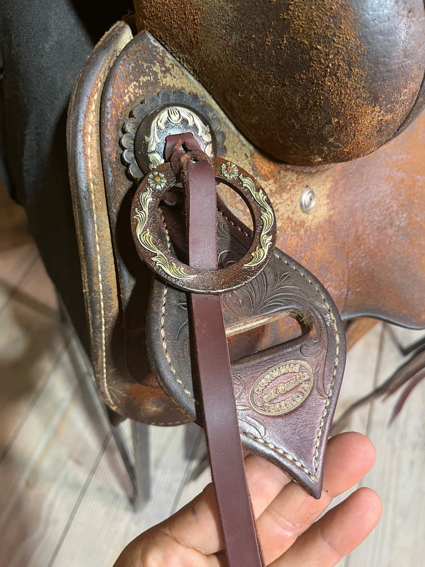 Jeff Smith Ranch Saddle ISUSED1783