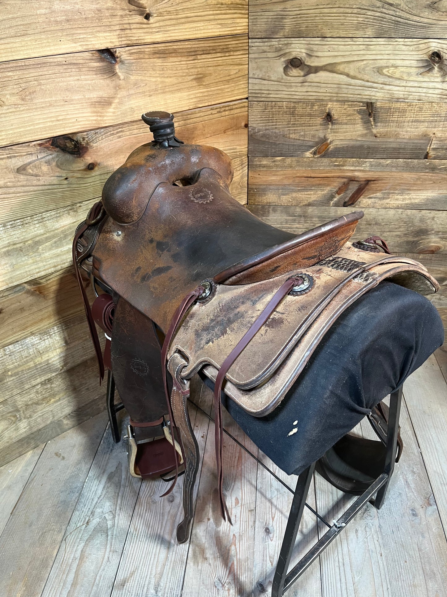 Jeff Smith Ranch Saddle ISUSED1783