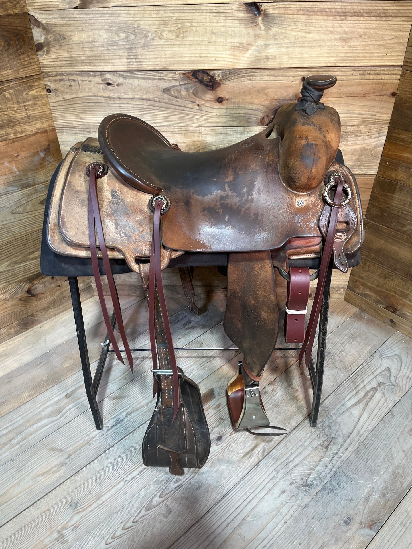 Jeff Smith Ranch Saddle ISUSED1783