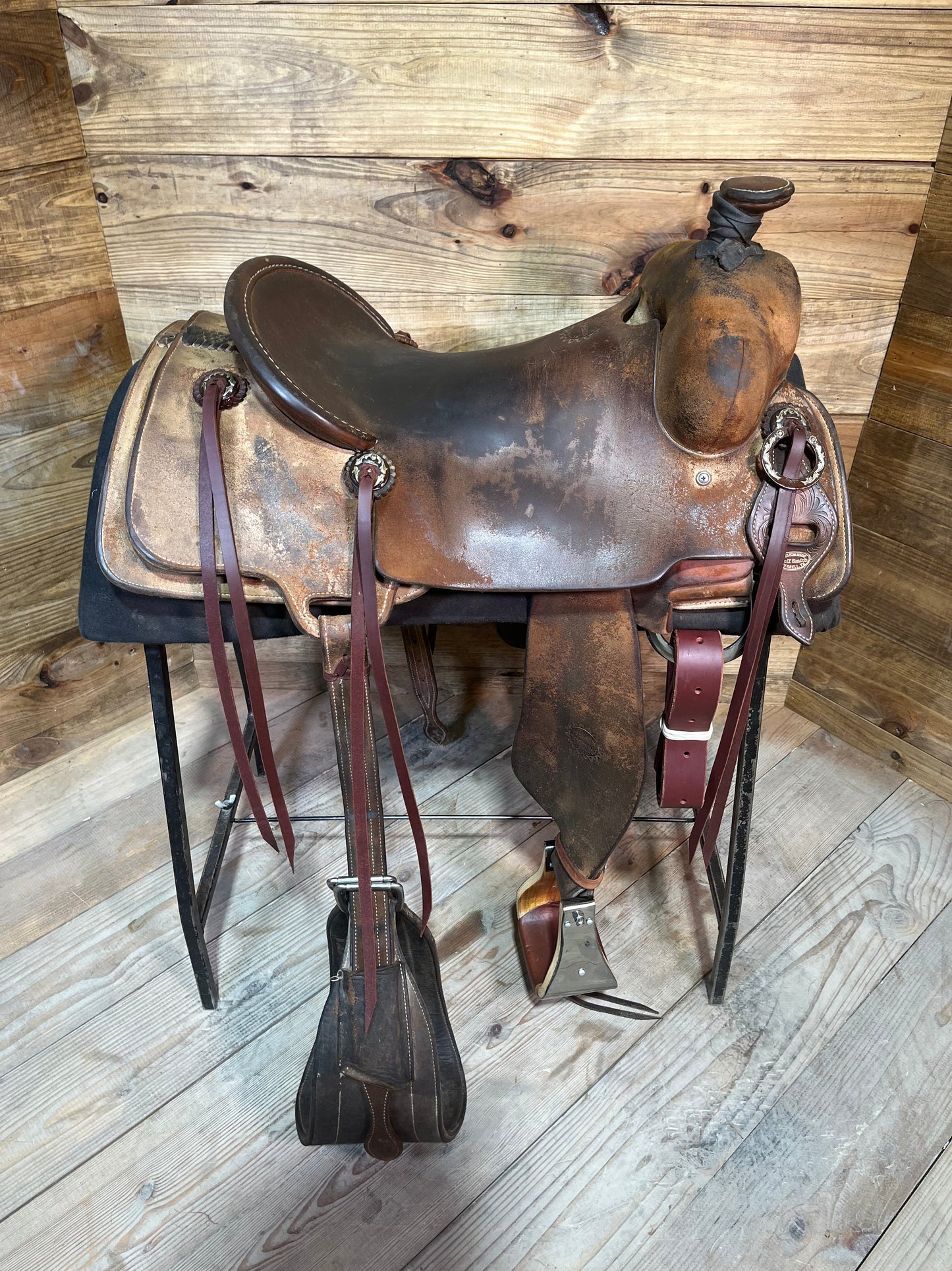 Jeff Smith Ranch Saddle ISUSED1783