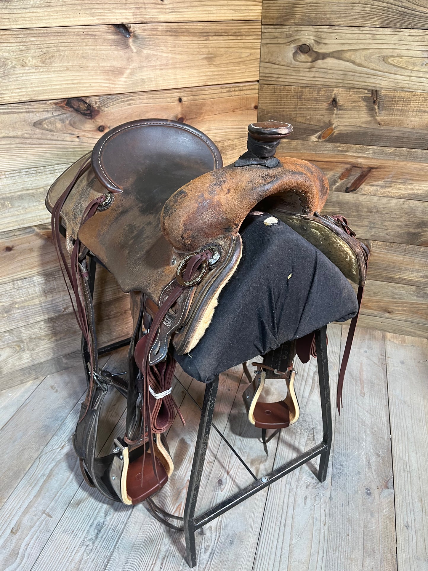 Jeff Smith Ranch Saddle ISUSED1783