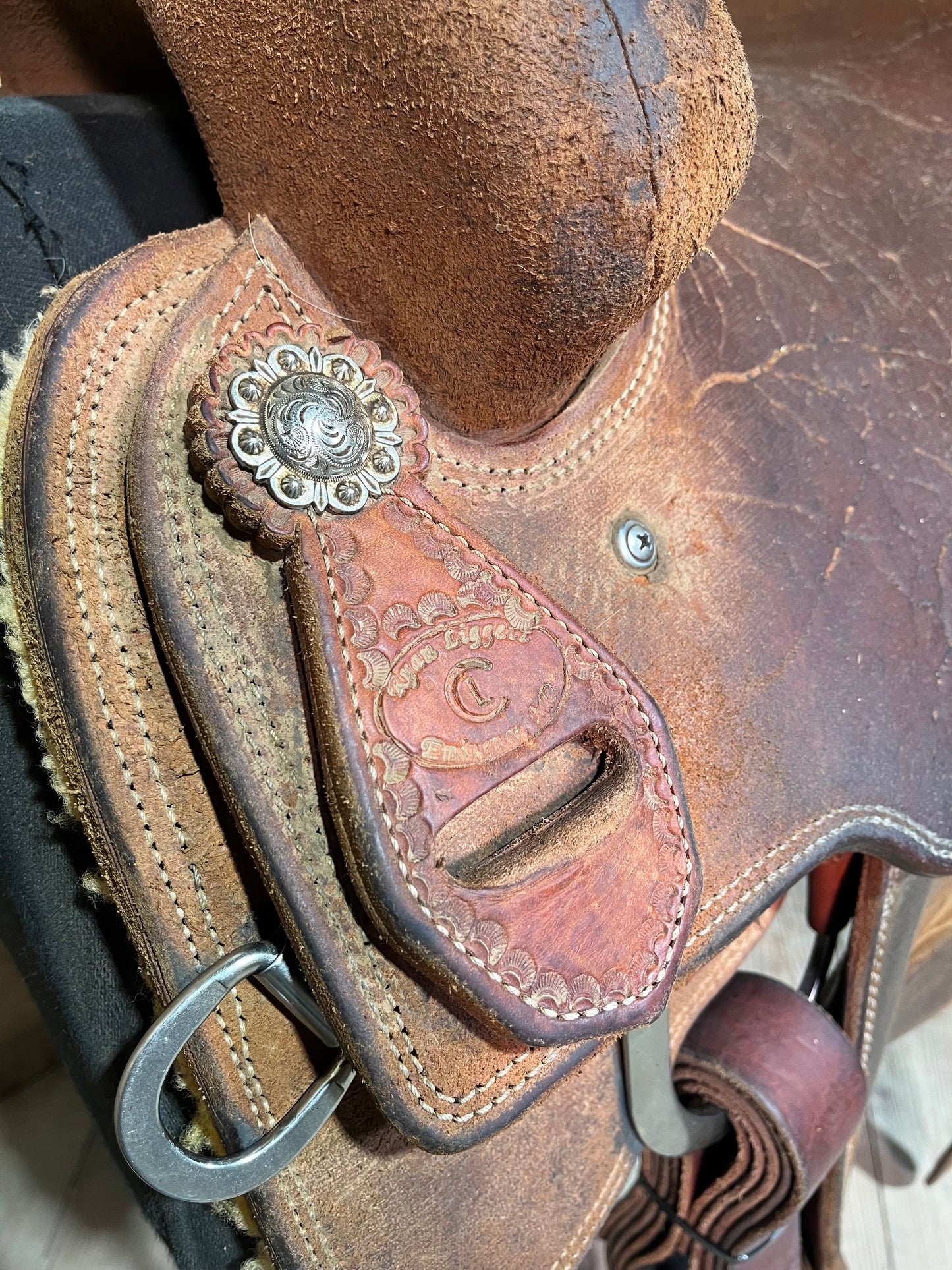 15 1/2” Ryan Liggett Custom Roper ISUSED2459