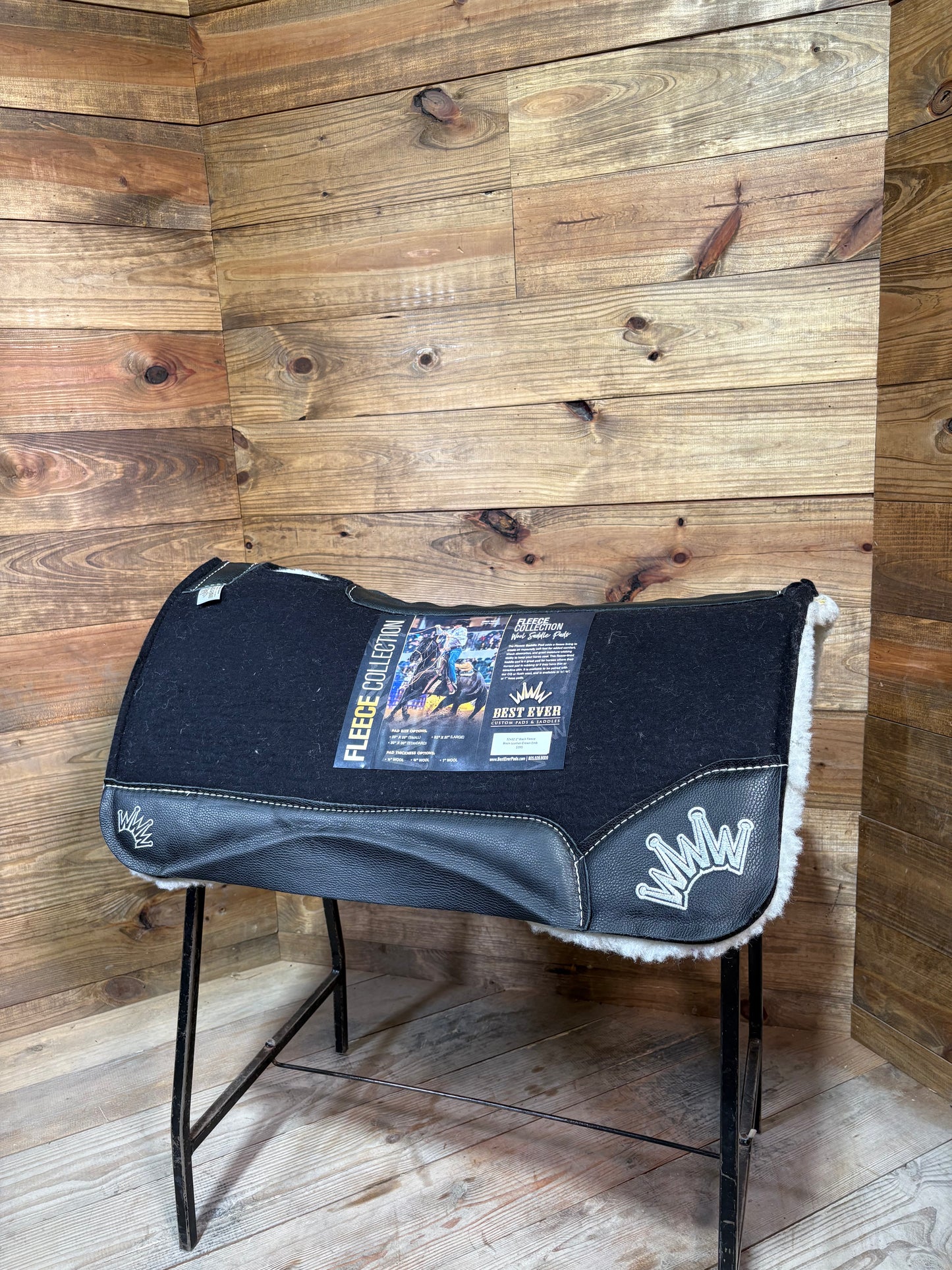 64 Best Ever 32x32 & 3/4" Black Fleece