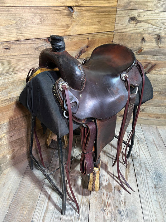 16 1/2” Texas Ranch Outfitters Ranch Saddle ISUSED2490