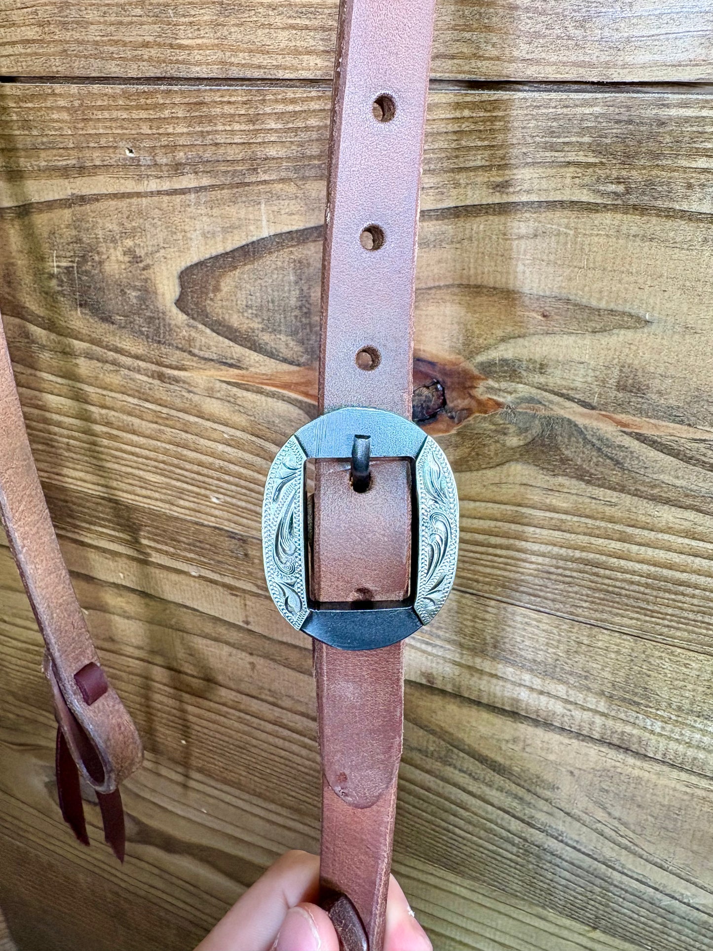 H1365 Oiled Split Ear Custom Buckle #2