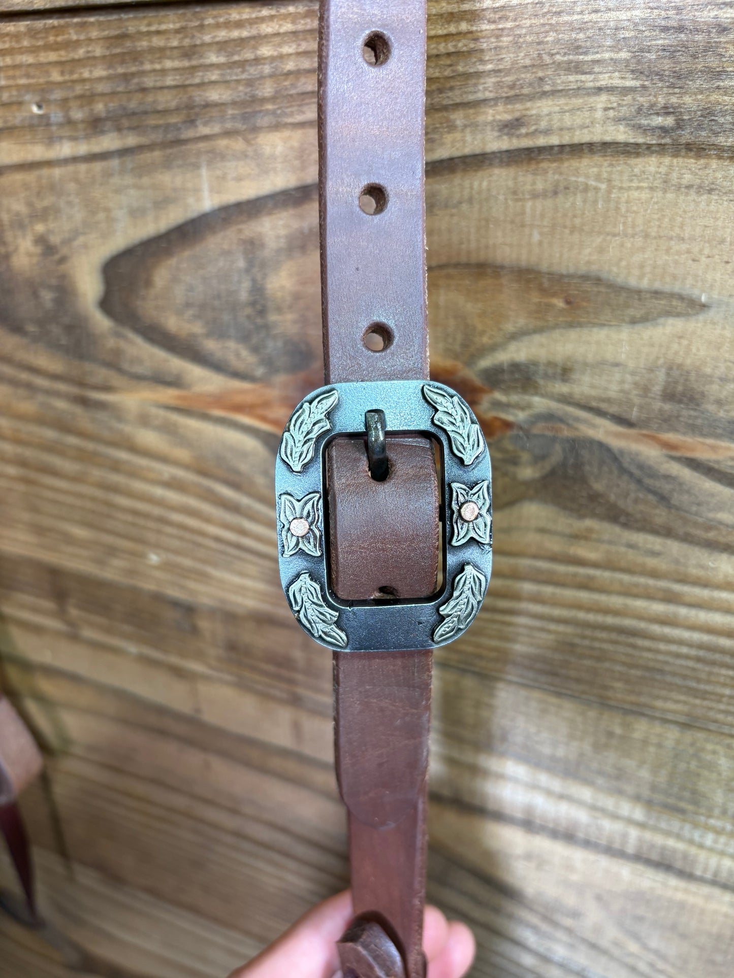H1365 Oiled Split Ear Custom Buckle #4