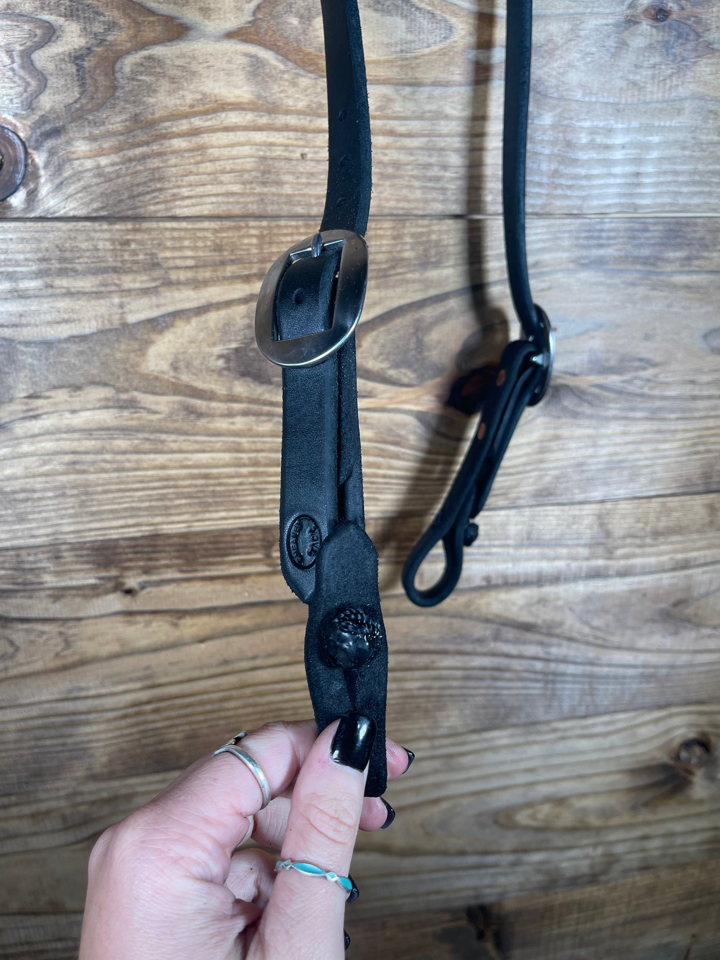 Cheaney Black Quick Change Headstall
