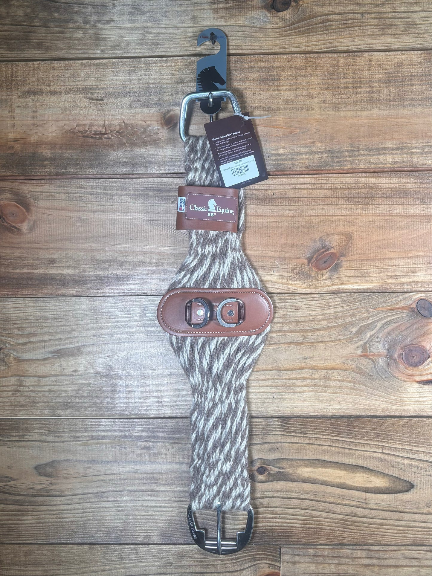 Classic Equine Alpaca/ Mohair CInch