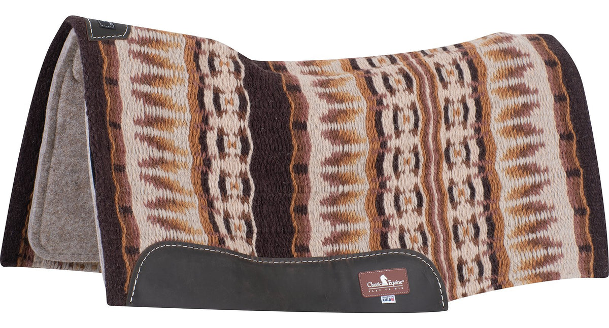 Classic Equine ESP Contour Blanket Top Pad Coffee Buckskin
