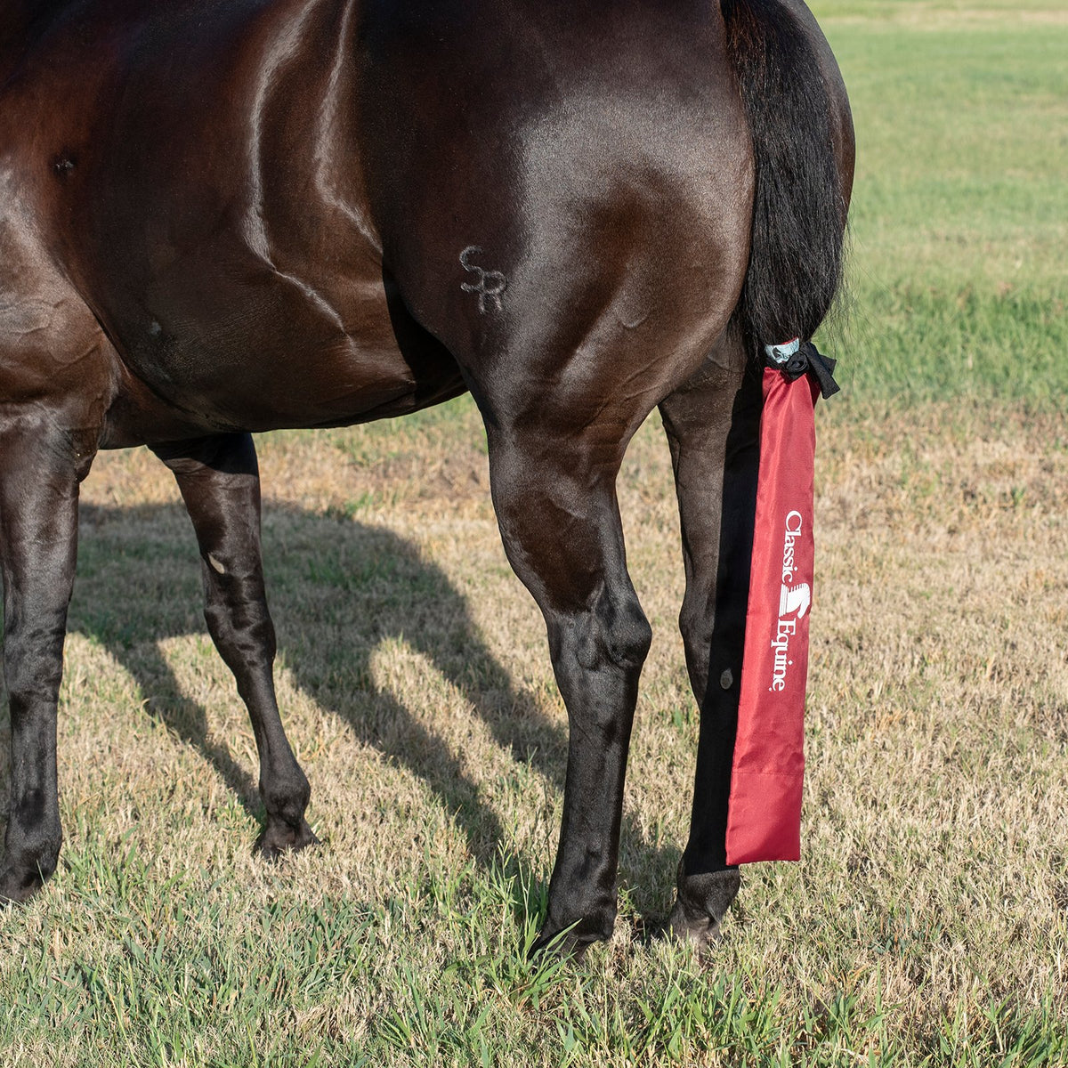 Classic Equine Slick Tail Bag Crimson