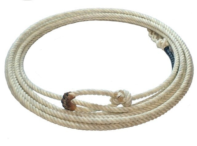 Willard Rope 3 Strand Polly Calf Rope Synco White