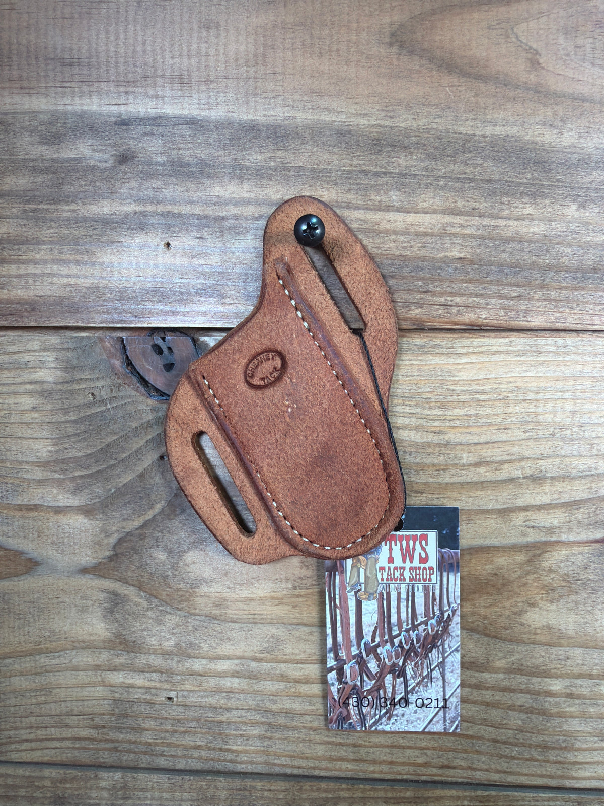021 Cheaney 3 5/8" Knife Sheath Dark Oil