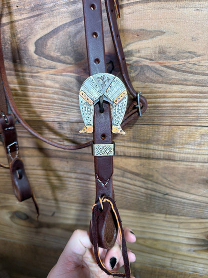 Browband Headstall w/ Lady Legs Buckle