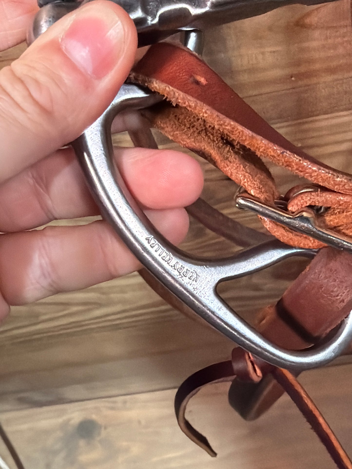 ISUB079 Kerry Kelly Bridle w/ Scribner Buckle