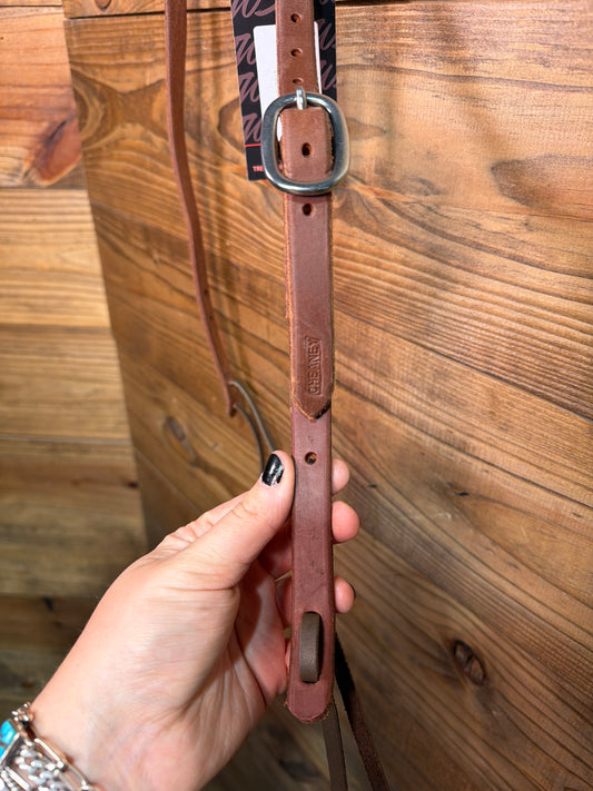 Cheaney 5/8" One Ear Oiled Headstall