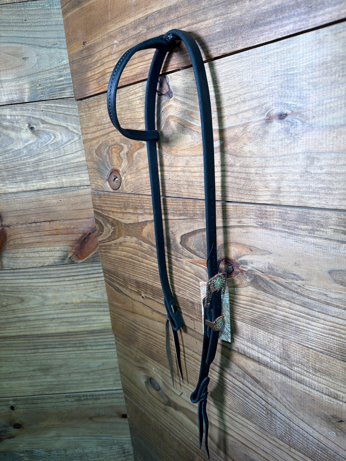 75 HS Cheaney Blk OE Green Flower