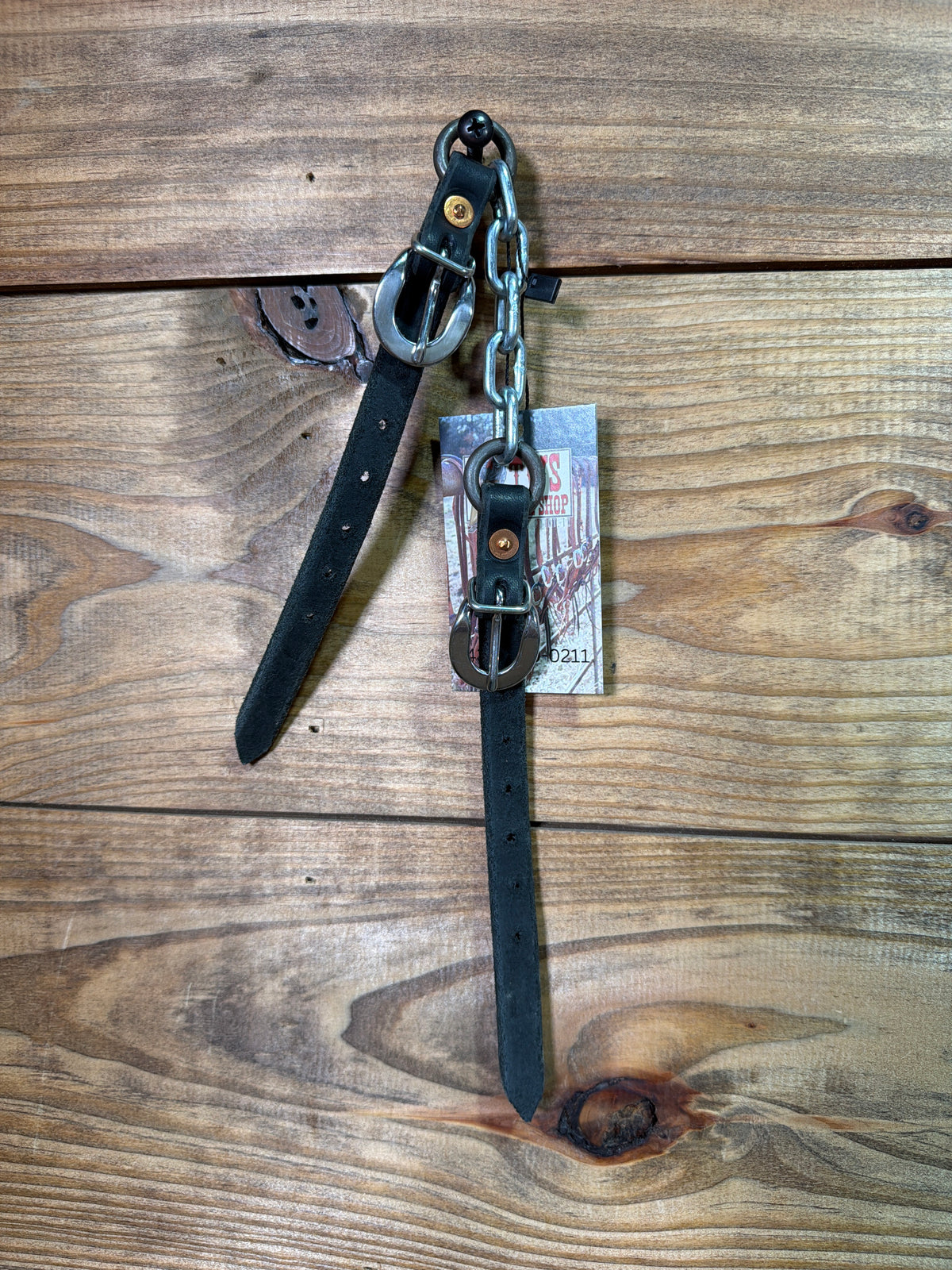 Cheaney 5 Link Black Cowboy Curb Chain