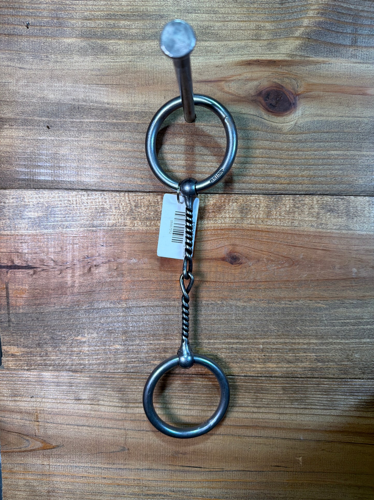 ISBIT190 Guillory Twisted O-Ring Snaffle