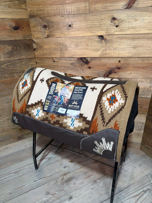 112 Best Ever 34x38 & 1" Square Cut Tan Chestnut