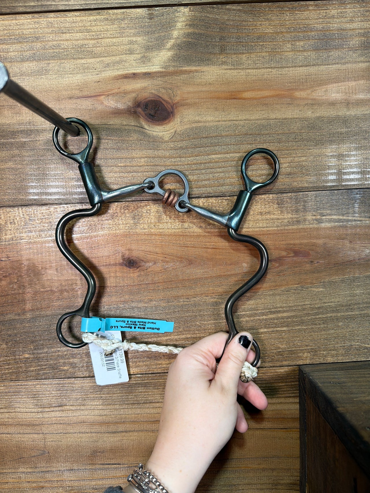 07-122 Dutton 3 Piece Snaffle