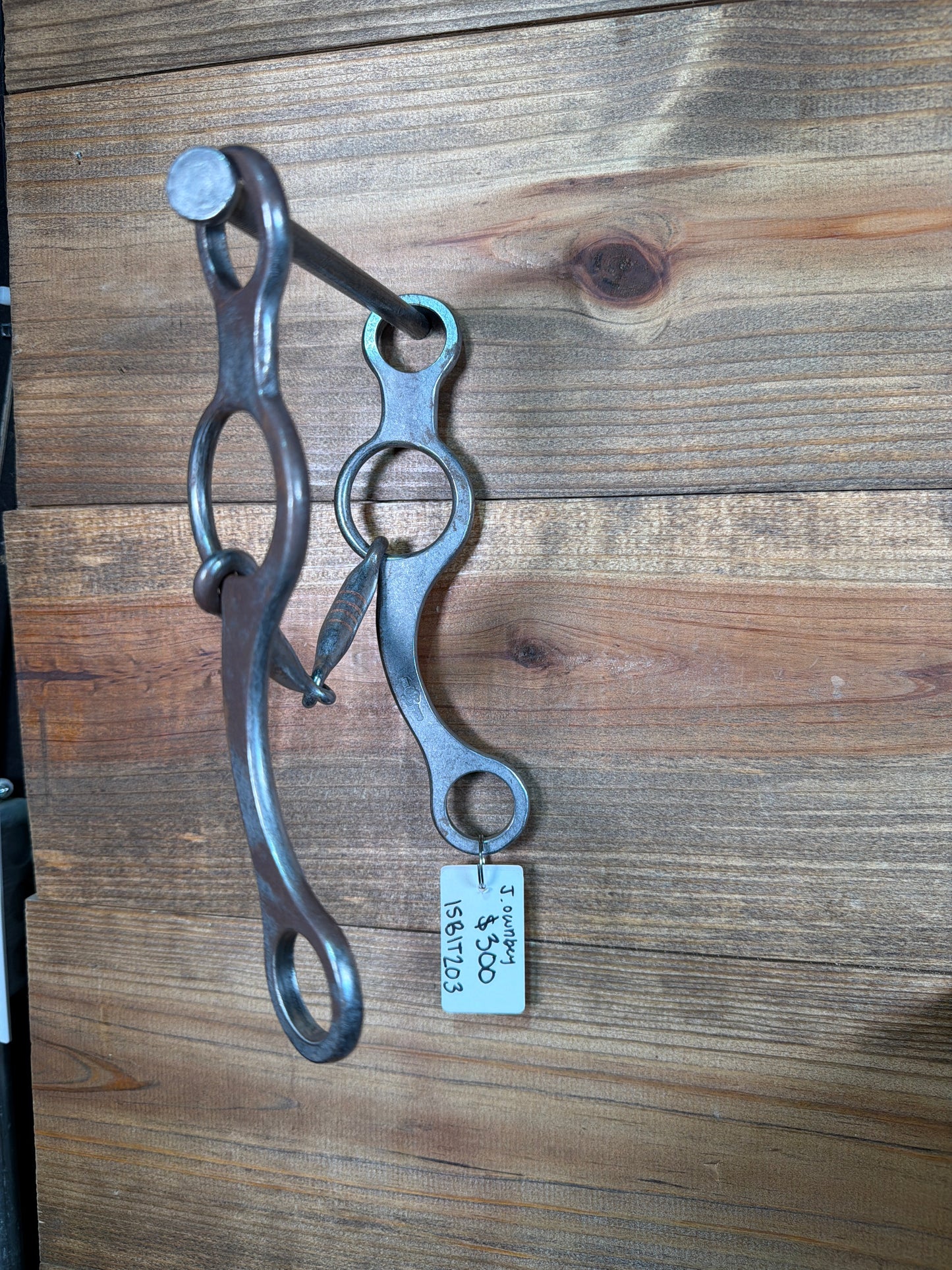 ISBIT203 Josh Ownbey Gag Bit Snaffle Heavy Shank