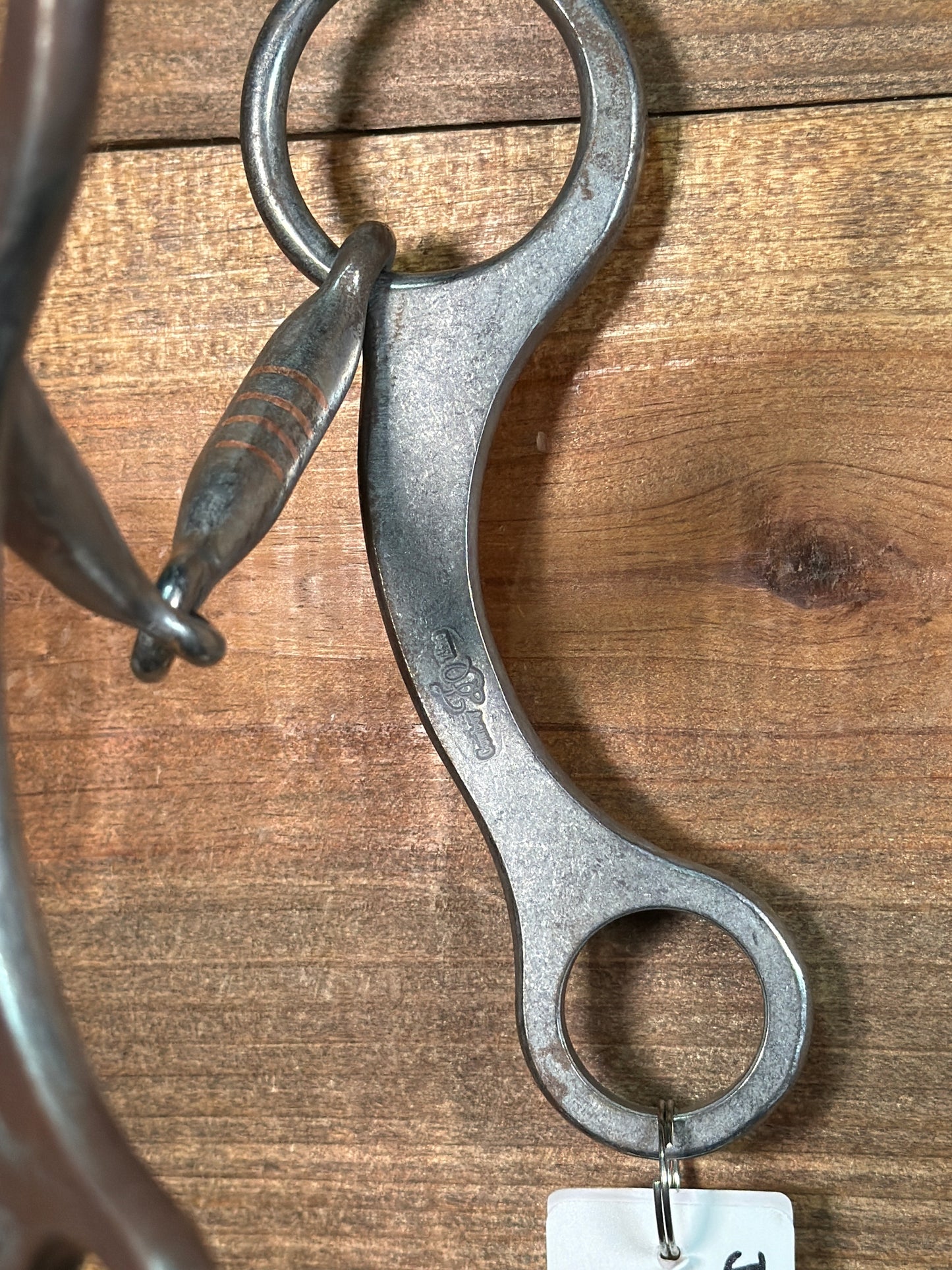 ISBIT203 Josh Ownbey Gag Bit Snaffle Heavy Shank