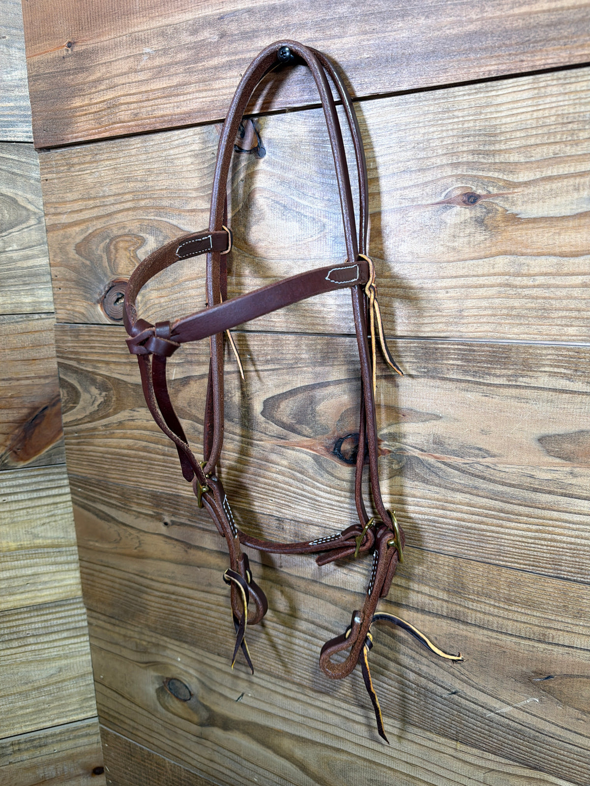 Double Buckle Futurity Browband Headstall