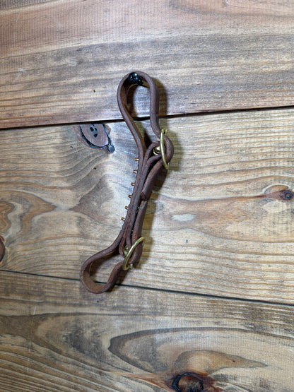 Oiled Leather Tack curb
